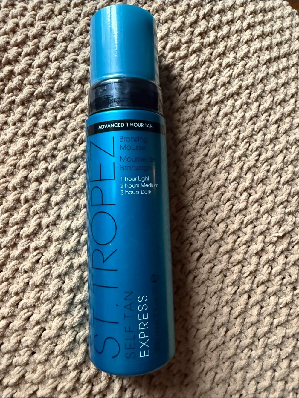 St. Tropez Self Tan Express Bronzing Mousse - Teal Blue Bottle